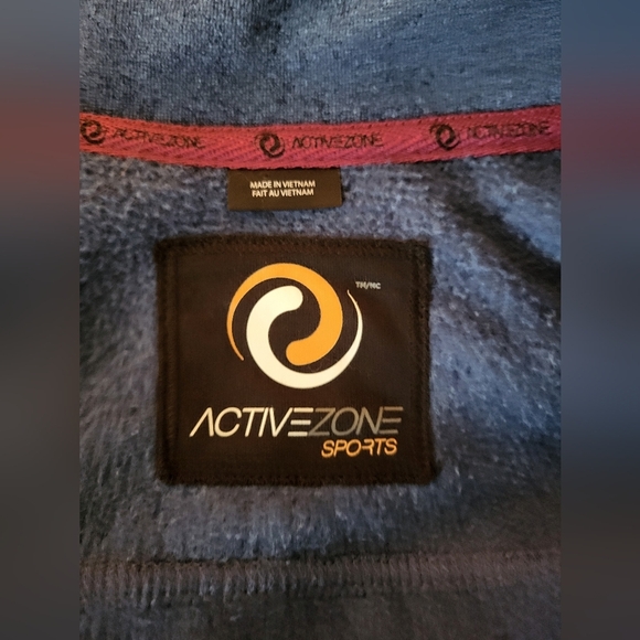 Active Zone Women's Blue Pull Over , Size 5X - Picture 3 of 3
